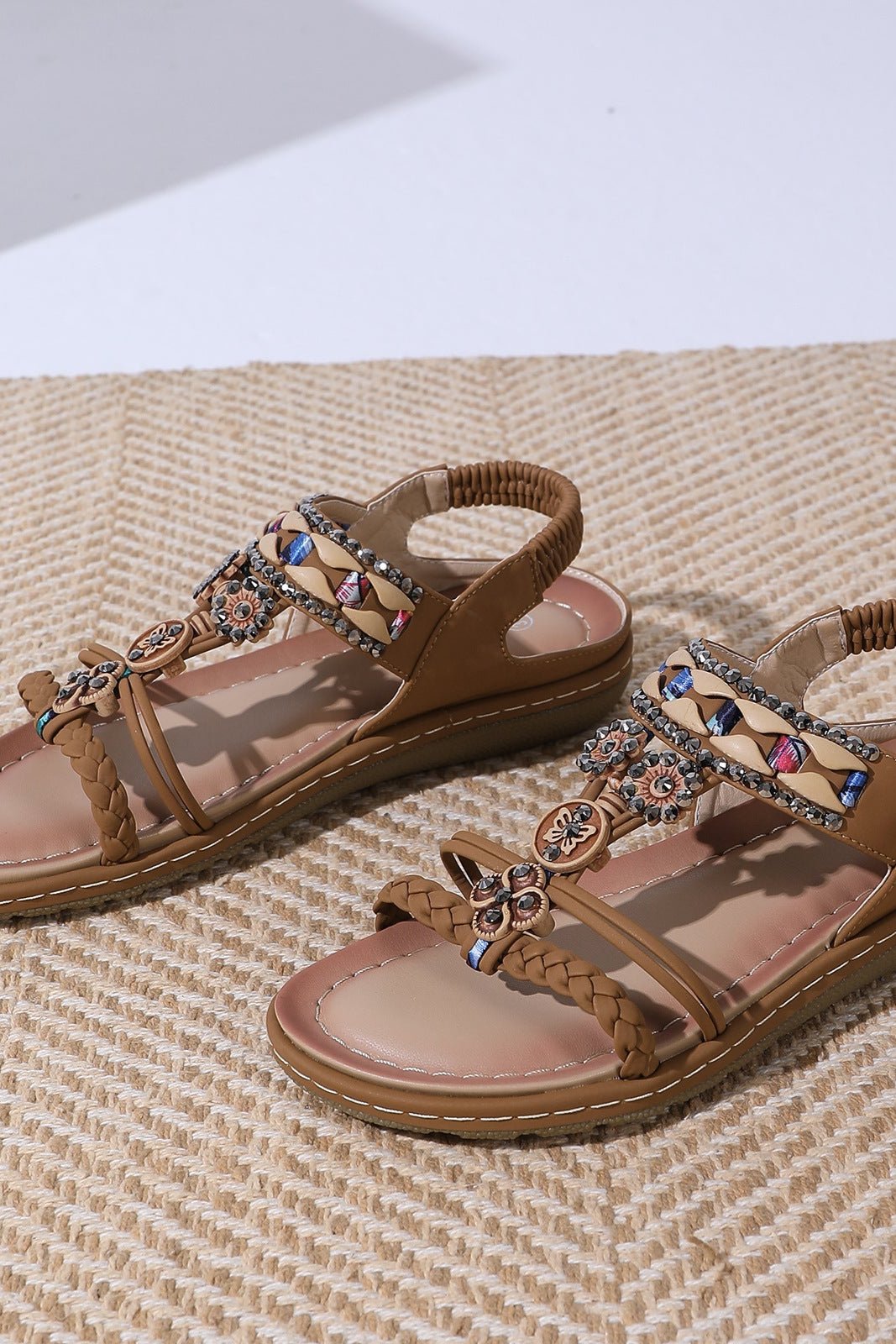 AMARA - Bohemian Beaded Sandals