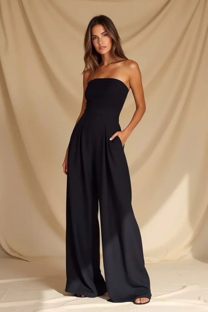 MARIS - Strapless Jumpsuit