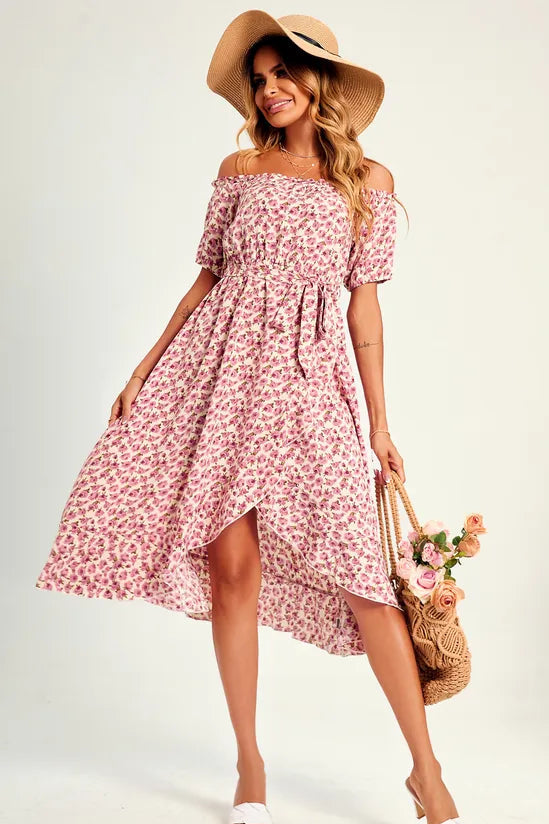 ELENA - Rose Beach Long Dress