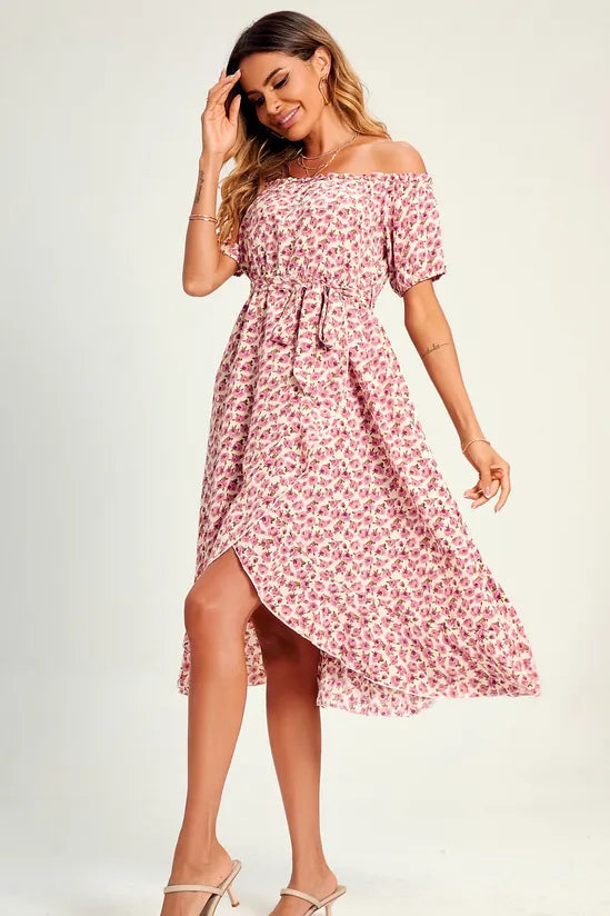 ELENA - Rose Beach Long Dress