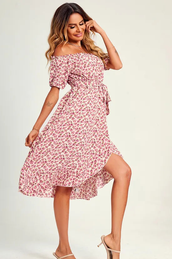 ELENA - Rose Beach Long Dress