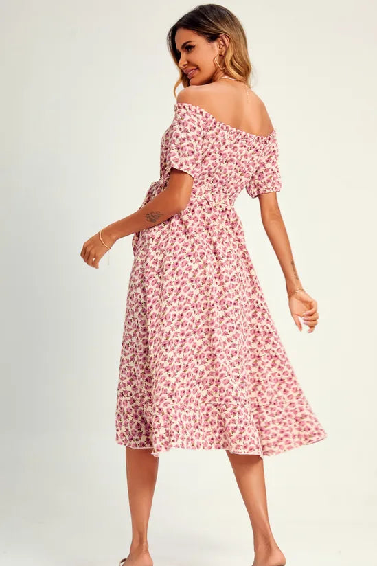 ELENA - Rose Beach Long Dress