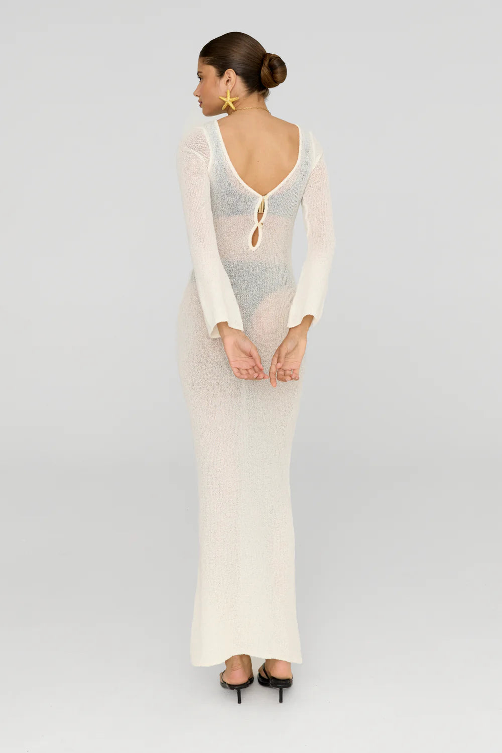 NOA - Slim-Fit Long-Sleeve Dress