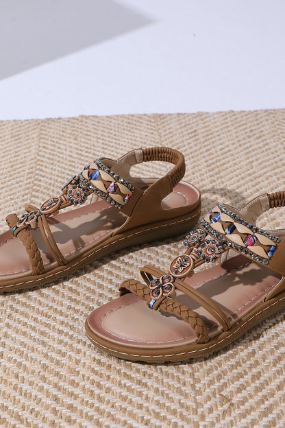 AMARA - Bohemian Beaded Sandals