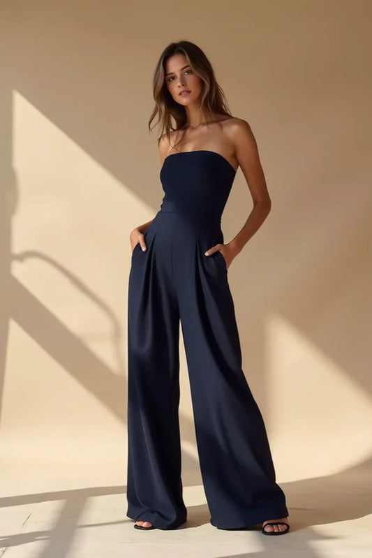MARIS - Strapless Jumpsuit