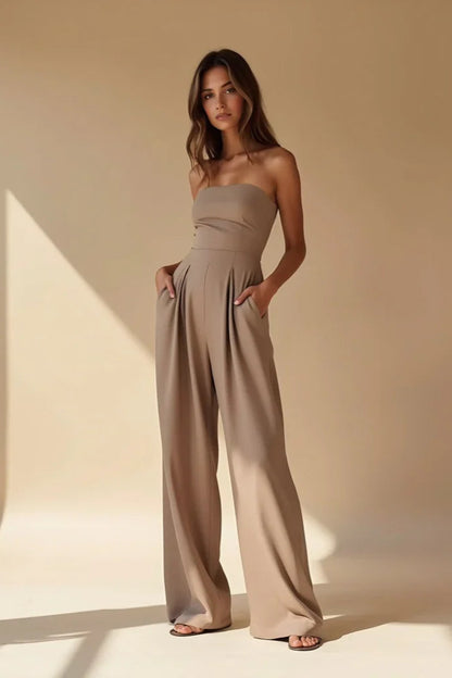 MARIS - Strapless Jumpsuit
