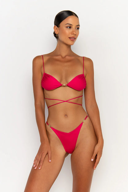 HAILEY - Brazilian Bikini Set - Lia Magenta